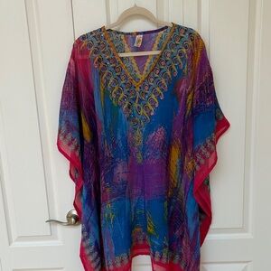 India Boutique beach coverup OS